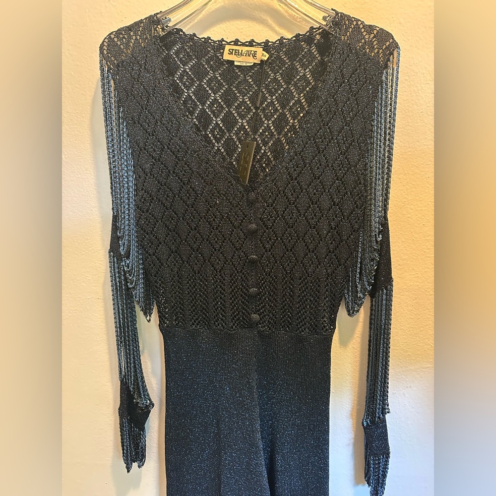 Stoned Immaculate x Stellaire Stardust Lurex Jumpsuit - Picture 9 of 11